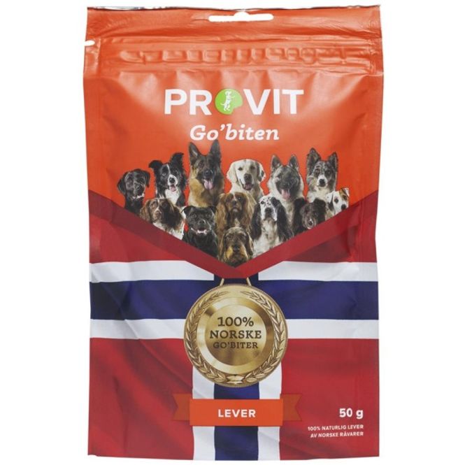 Hovedbilde PROVIT Frysetørket Lever 50g Hund 