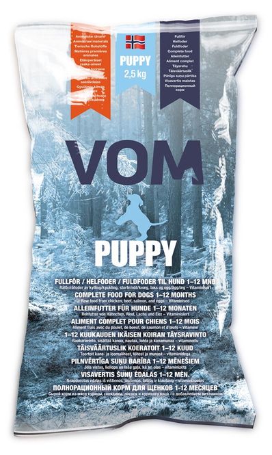 Hovedbilde VOM PUPPY fullfôr kjøttboller 2,5 kg (abonnement)